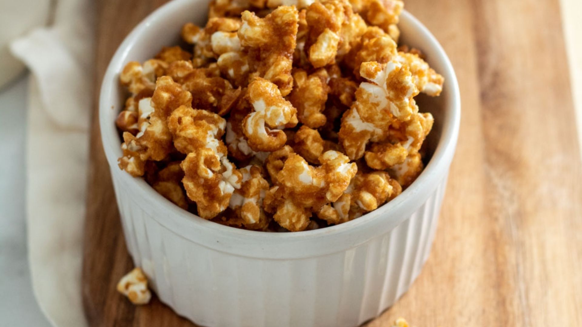 Caramel Corn Recipe (No Candy Thermometer Needed)