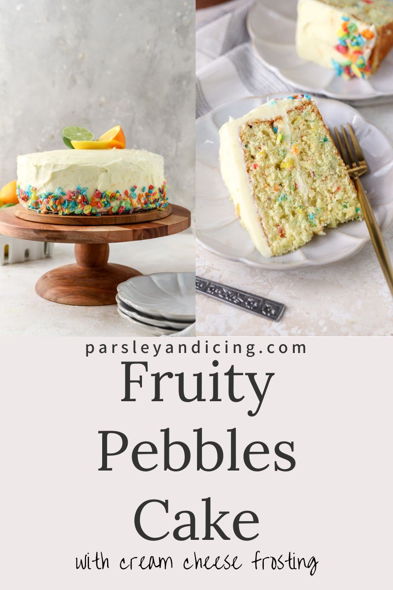 Fruity Pebbles Cake 